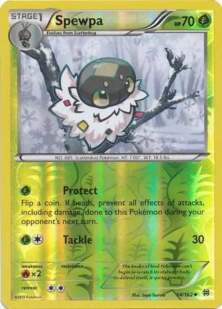 BREAKthrough Spewpa #14/162 reverse holo